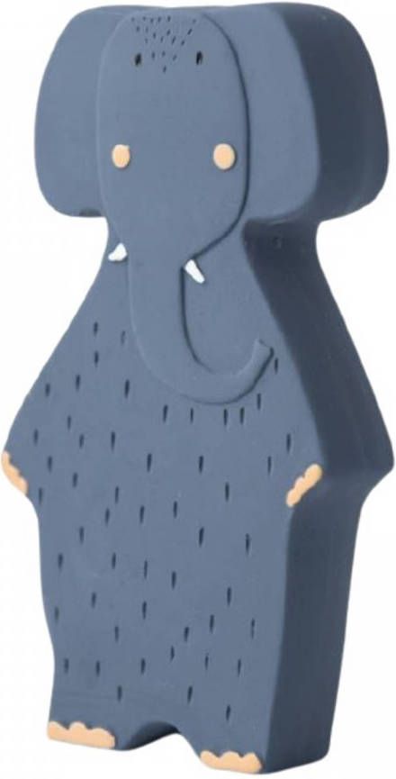 Trixie Bijt- En Badspeelgoed Mrs. Elephant 12 Cm Rubber Blauw