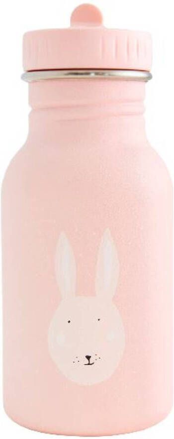 Trixie drinkbeker Mrs. Rabbit junior 350 ml RVS roze