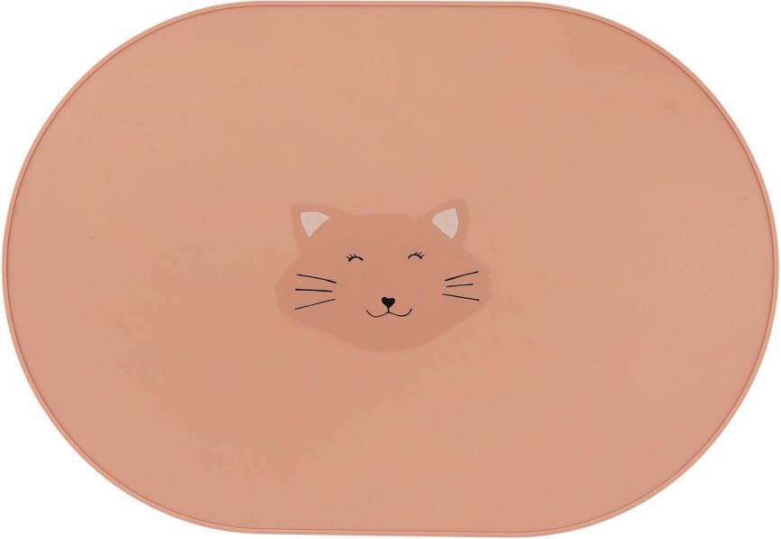 Trixie Siliconen placemat Mrs. Cat