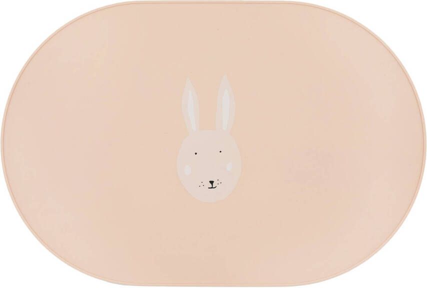 Trixie Siliconen placemat Mrs. Rabbit