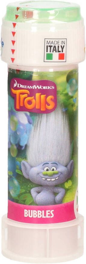 Trolls Bellenblaas trollen 50 ml voor kinderen uitdeel cadeau kinderfeestje Bellenblaas