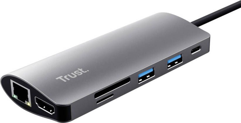 Trust Dalyx 7-in-1 USB-C Adapter | USB-Hubs | Accessoires&Toebehoren Computer toebehoren | 8713439237757 - Foto 2