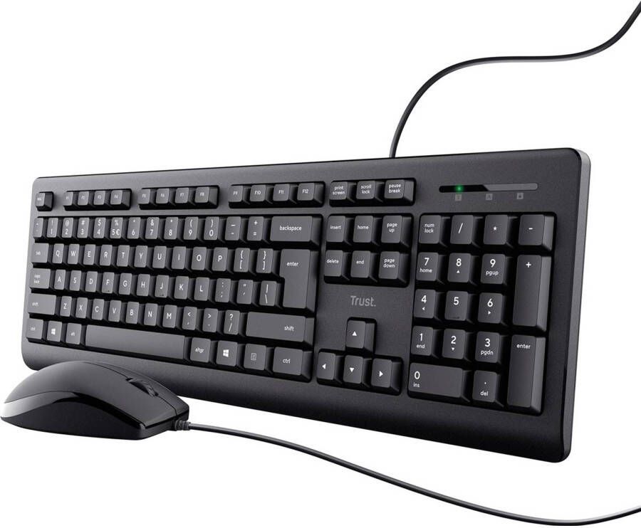 Trust toetsenbord en muis TKM-250 qwerty