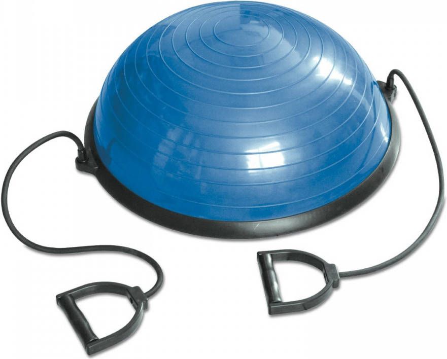 Tunturi Balanstrainer bal Met fitness elastieken Blauw