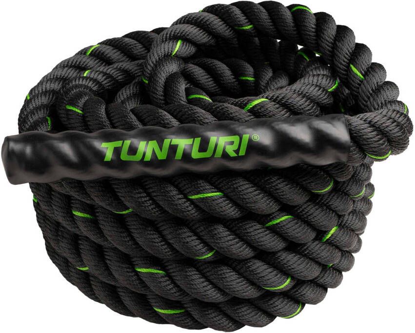 Tunturi Battle Rope Fitness Rope Fitness Touw 12 meter Incl. gratis fitness app