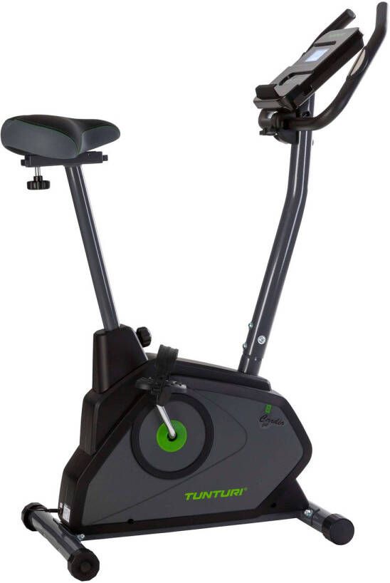 Tunturi Cardio Fit E30 Hometrainer Fitnessfiets met ergometer 12 trainingsprogramma&apos;s Verstelbaar Ergonomisch