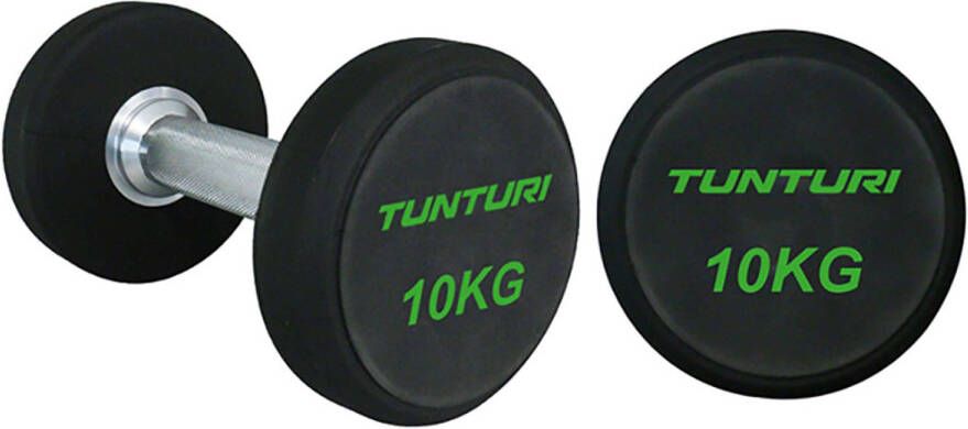 Tunturi Pro PU Dumbbell Set 34 t m 42 kg 1 paar Halterset incl. gratis fitness app