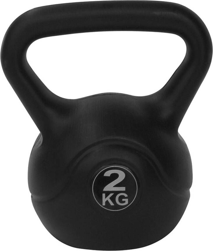 Tunturi PVC Kettle Bell Kettlebell 2 kg Incl. gratis fitness app