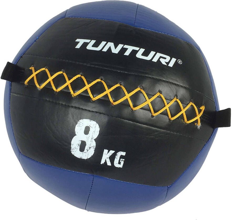 Tunturi Wall Ball Medicine ball Functional Training ball 8kg Blauw