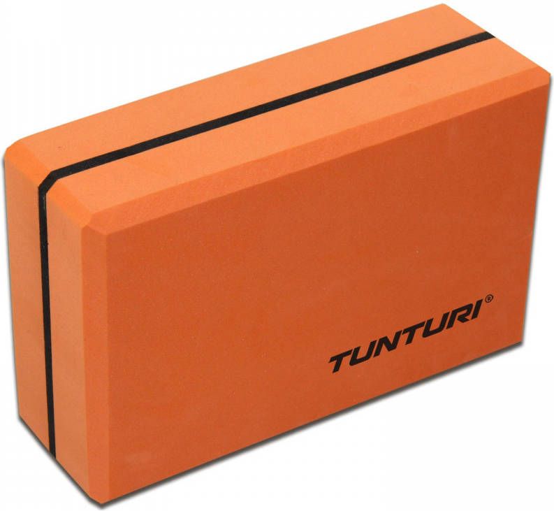 Tunturi yogablok 22 5 cm oranje