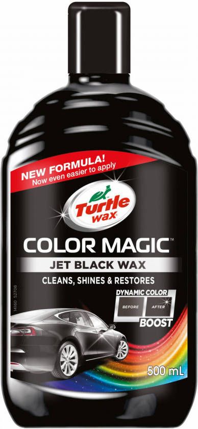 Turtle (wax) Turtle Wax Autowax Color Magic Jet Black 500ml