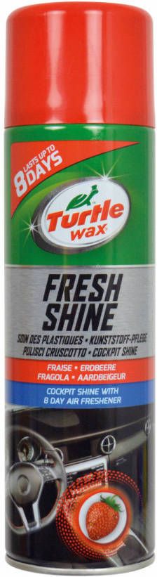 Turtle (wax) Turtle Wax Kunststofreiniger Fresh Shine Aardbei 500ml