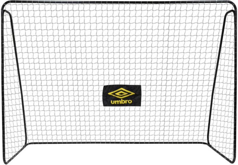 Umbro Voetbaldoel 300 x 120 x 205 CM Metaal Incl. 7 Grondhaken Zwart