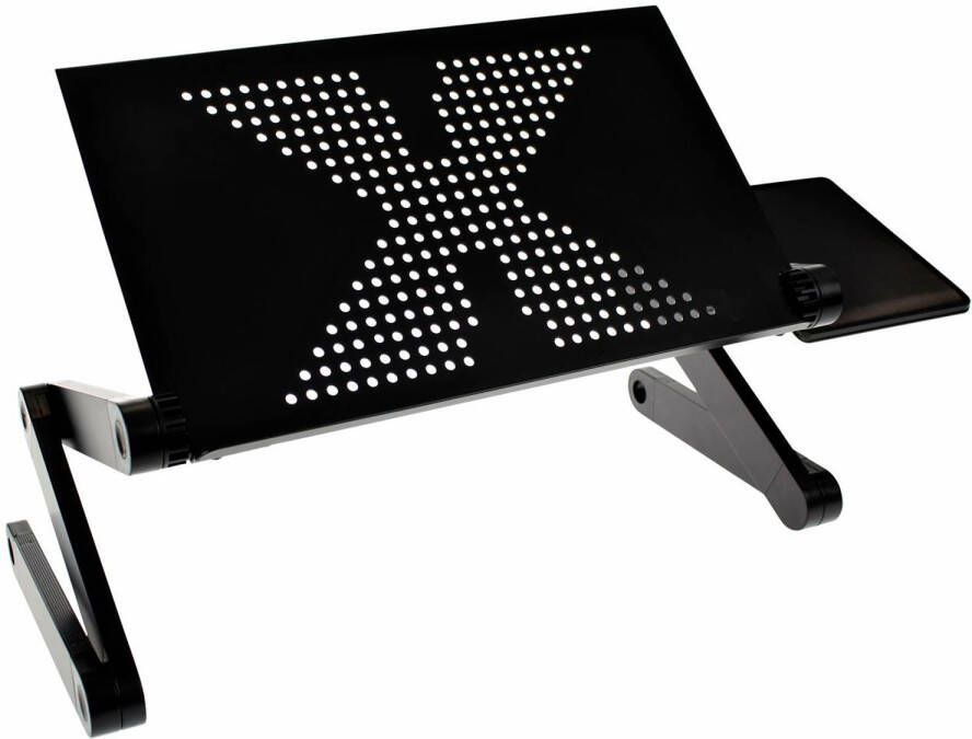 United Entertainment Multifunctionele Laptop Standaard Zwart