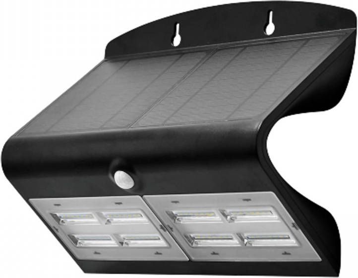 V-tac Vt-767-7 Led Solar Buitenverlichting 7w 800 Lm Zwart