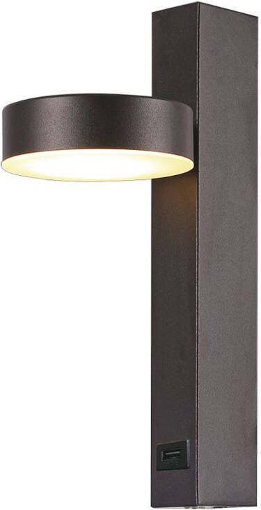 V-tac VT-10111 LED Wandlampen Draaibare lampen IP20 Zwart 8 Watt 900 Lumen 3000K Modelnr: VT-10111