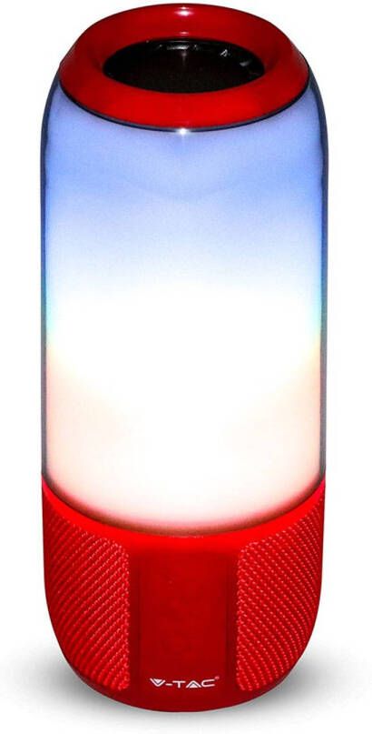 V-TAC Vt-6211-r Dansende Luidsprekers Rgb 6w Rood Ip20