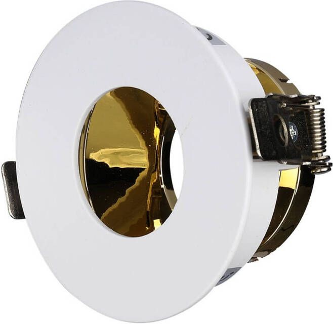 V-tac VT-873-WG LED inbouwspots GU10 IP20 Wit+Goud Modelnr: VT-873-WG