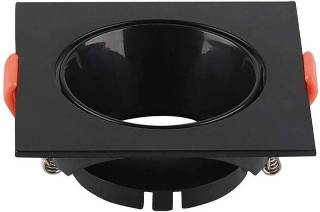 V-tac VT-932-B LED-spots Inbouwarmatuur GU10 IP20 Zwart+Zwart Modelnr: VT-932-B