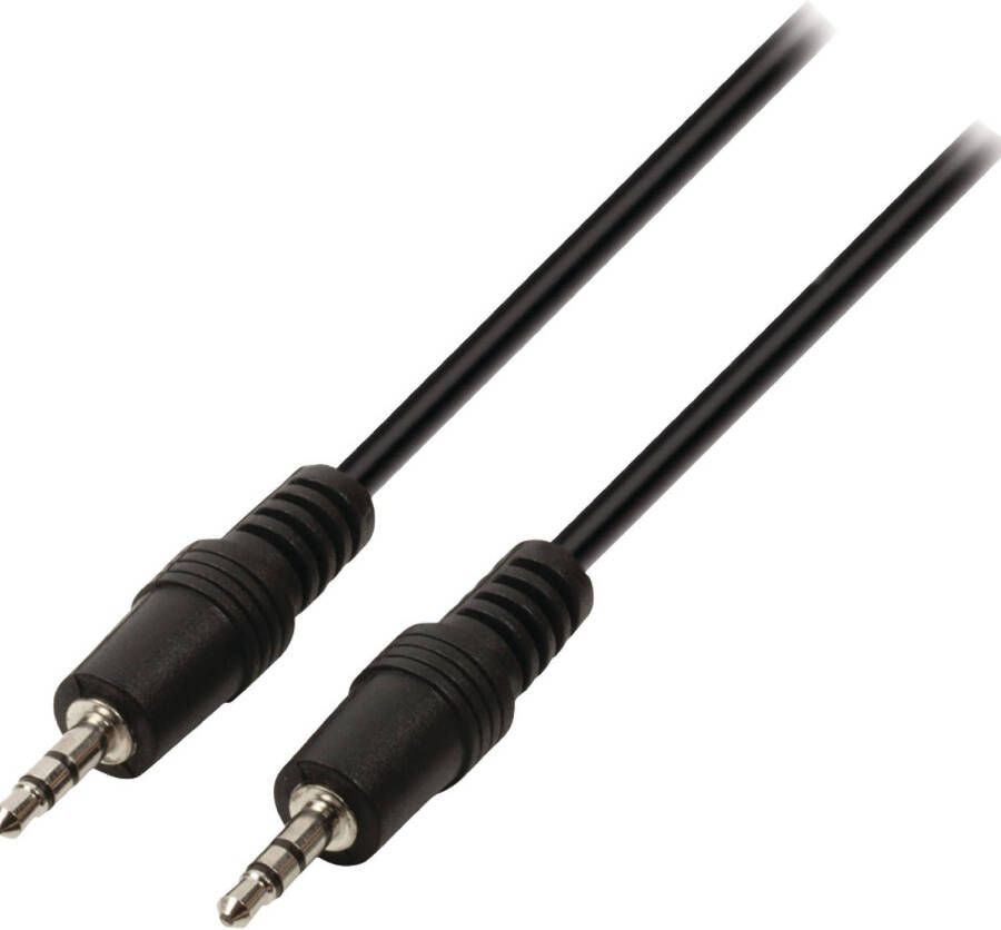 Valueline 2 meter audio AUX kabel 3.5mm naar 3.5mm male jack