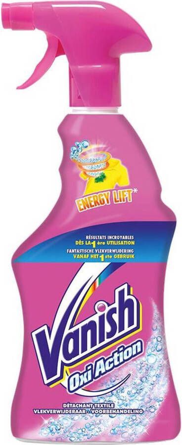 Vanish Oxi Action Spray Voorbehandeling 750 ml Vlekverwijderaar