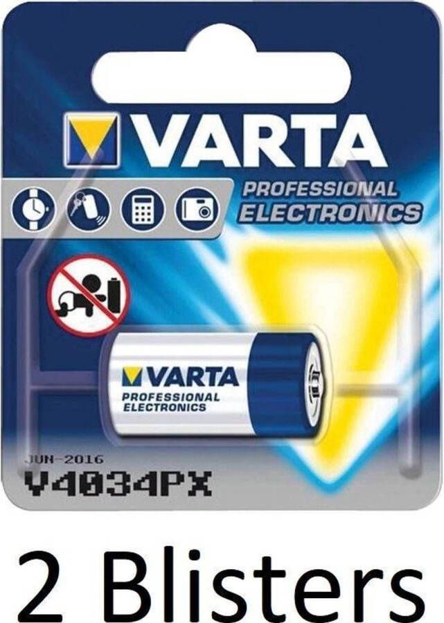 Varta 2 stuks (2 blisters a 1 st) V4034PX batterij