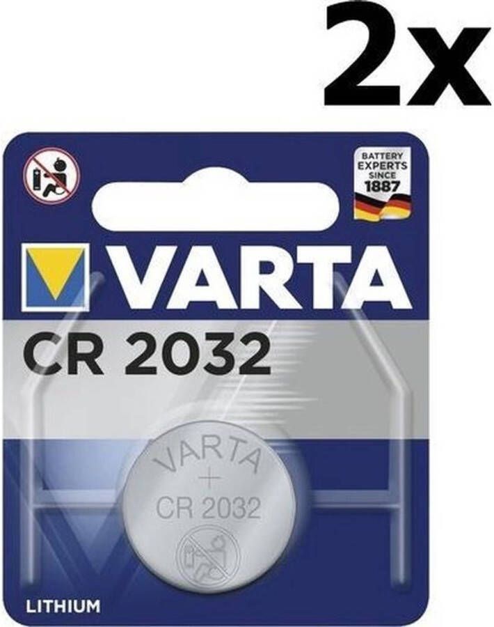 Varta 2 Stuks CR2032 230mAh 3V Professional Electronics Lithium batterij