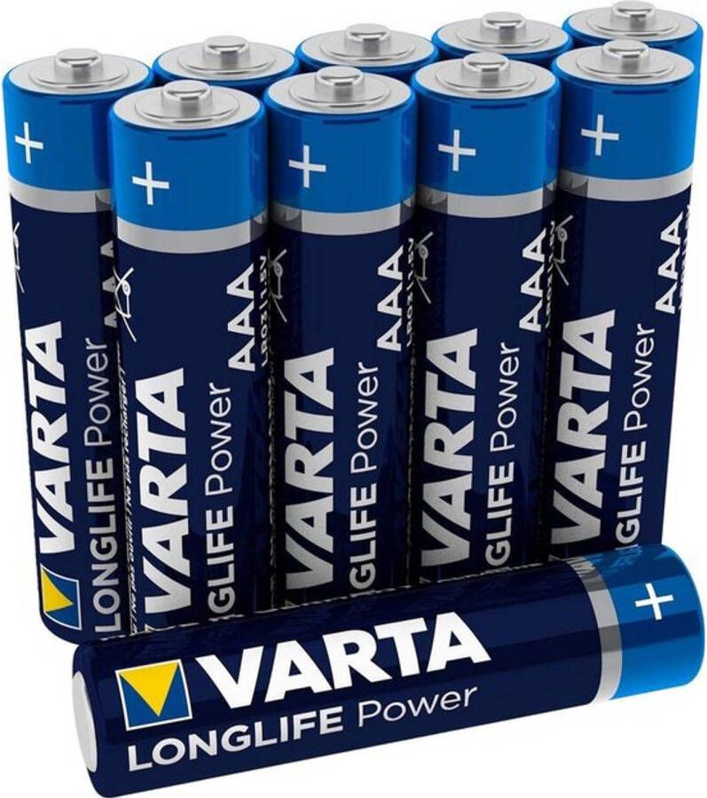 Varta AAA Longlife Batterijen 12 stuks
