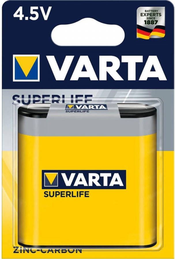 Varta batterij Superlife 3R12 4 5V zink-carbon