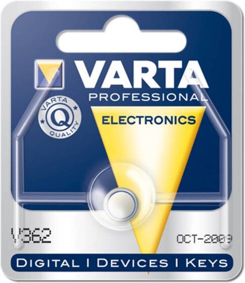 Varta Batterij V362 Zilver +irb ! 362101111