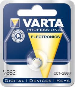 Varta Batterij V362 Zilver +irb ! 362101111