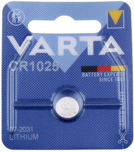Varta Cr1025 Knoopcel Batterij Lithium 6125101401