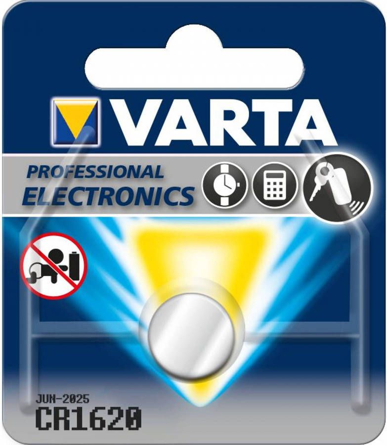 Varta Knoopcel Professional Lithium CR1620: 3V