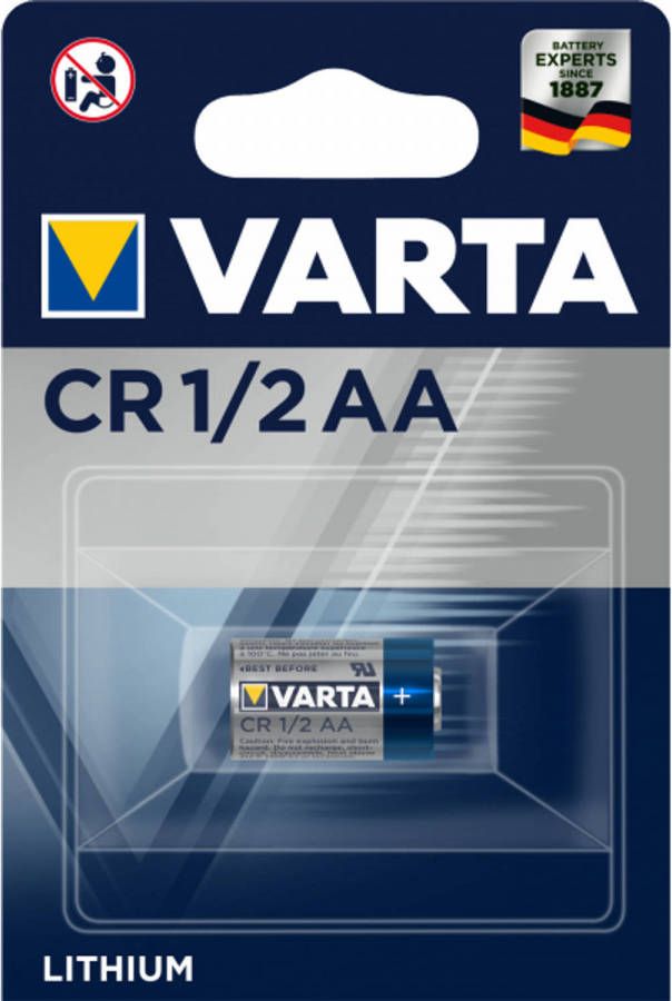 Varta lithium 1 2AA 3v blister