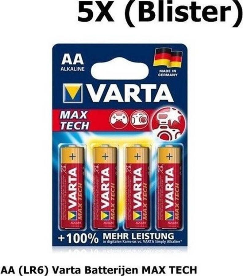 Varta Longlife Max Power AA Batterijen 20 stuks