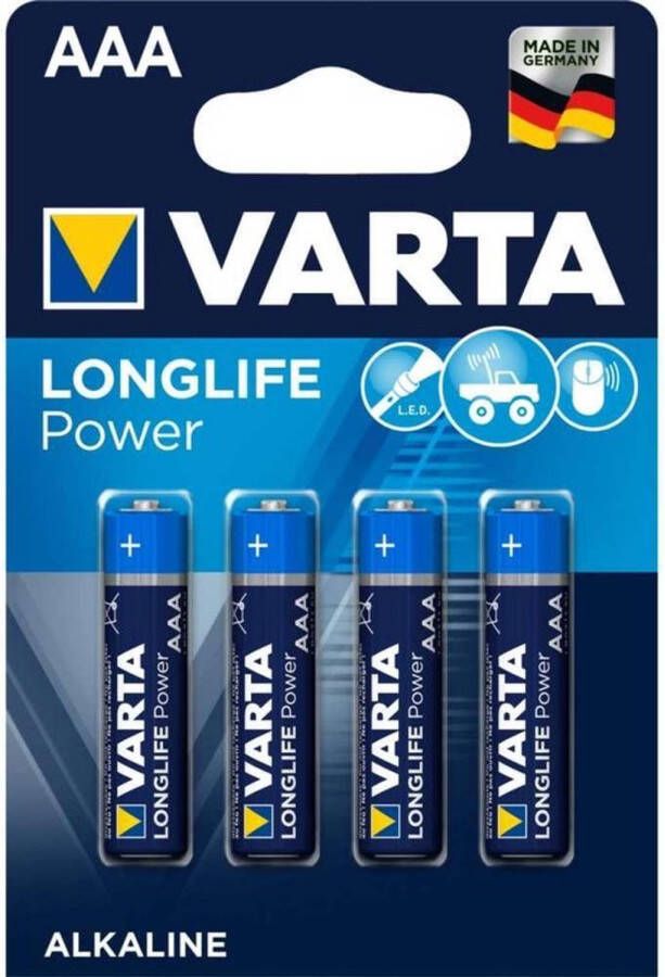 Varta Longlife Power 4x AAA Alkaline