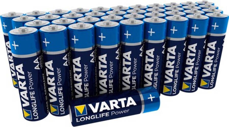 Varta Longlife Power AA Batterijen 40 stuks