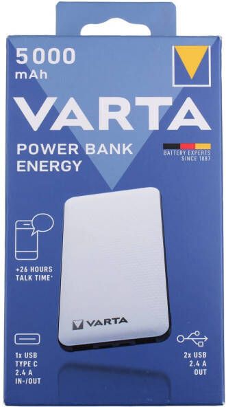 Varta Power Bank Energy 5000mah 57975101111