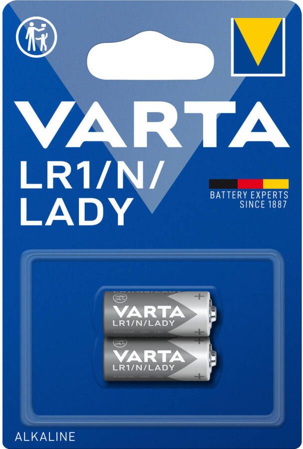 Varta Professional LR1 batterijen 2 stuks