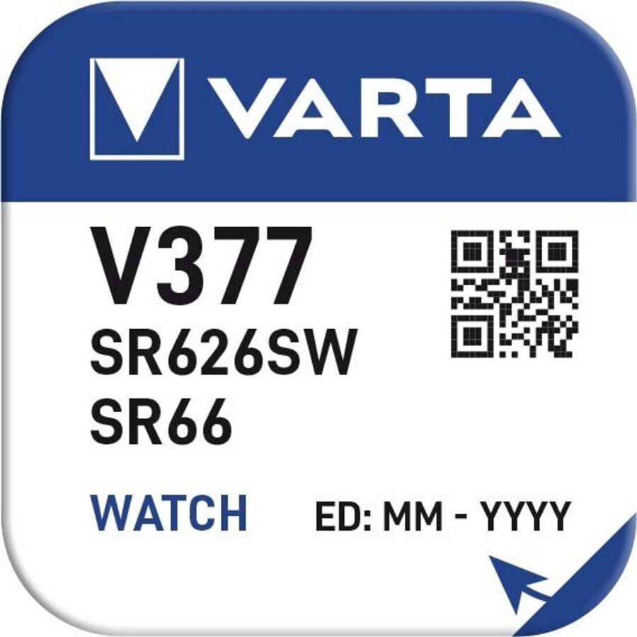 Varta Silver Oxide 377 (626SW) forniturenpack 1