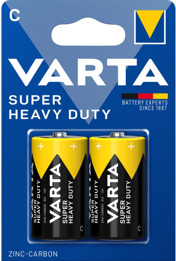 Varta Superlife batterijen R14