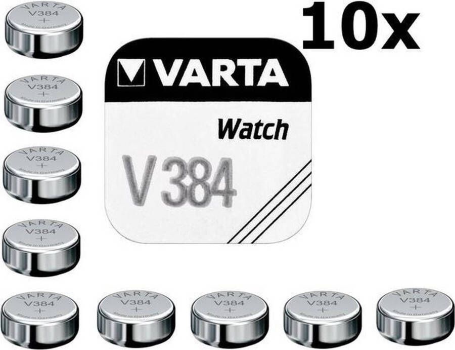 Varta V384 38mAh 1.55V knoopcel batterij 10 stuks