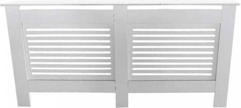 VDD Radiatorombouw verwarmingsombouw radiatoromkasting 172 cm x 82 cm wit