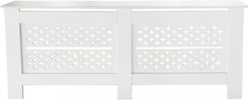 VDD Radiatorombouw verwarmingsombouw radiatoromkasting 172 cm x 82 cm wit