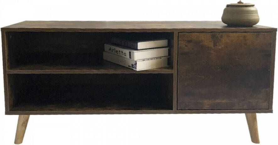 VDD Industrial Vintage Design TV meubel kast Stoer dressoir industrieel design 140 cm breed