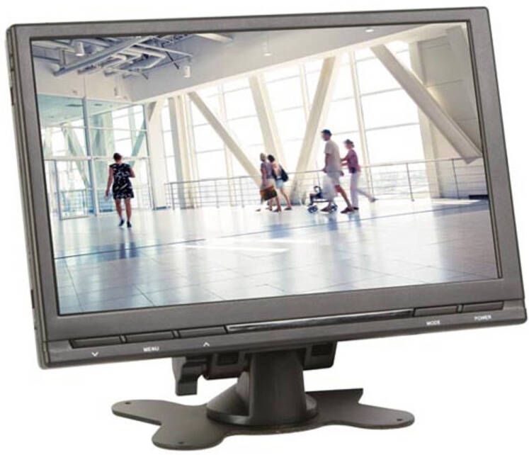 Velleman 9 inch digitale tft-lcd monitor met afstandsbediening 16:9 4:3