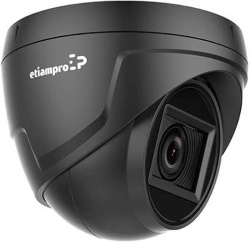 EtiamPro Hd Cctv-camera Hd Tvi Dome Varifocale Lens ø 12.39 X 10.39 Cm Zwart Metaal