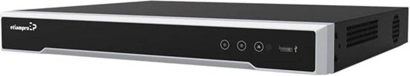 Velleman Ip-netwerk-recorder 8 kanalen poe 2 x 4k