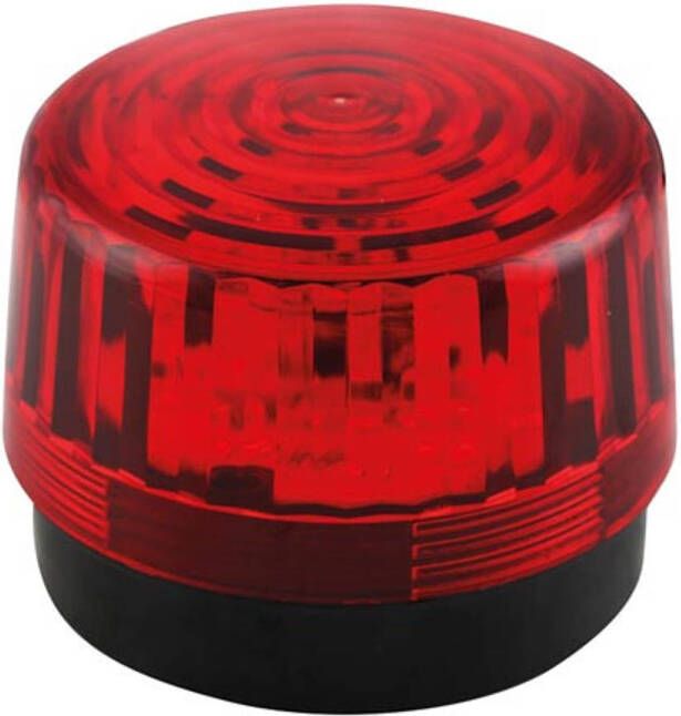 Velleman Led-knipperlicht Rood 12 Vdc Ø 100 Mm