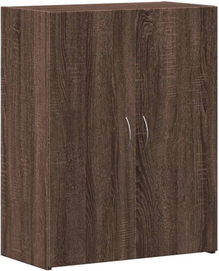 VidaXL Archiefkast 60x32x77 5 cm bewerkt hout sonoma eiken